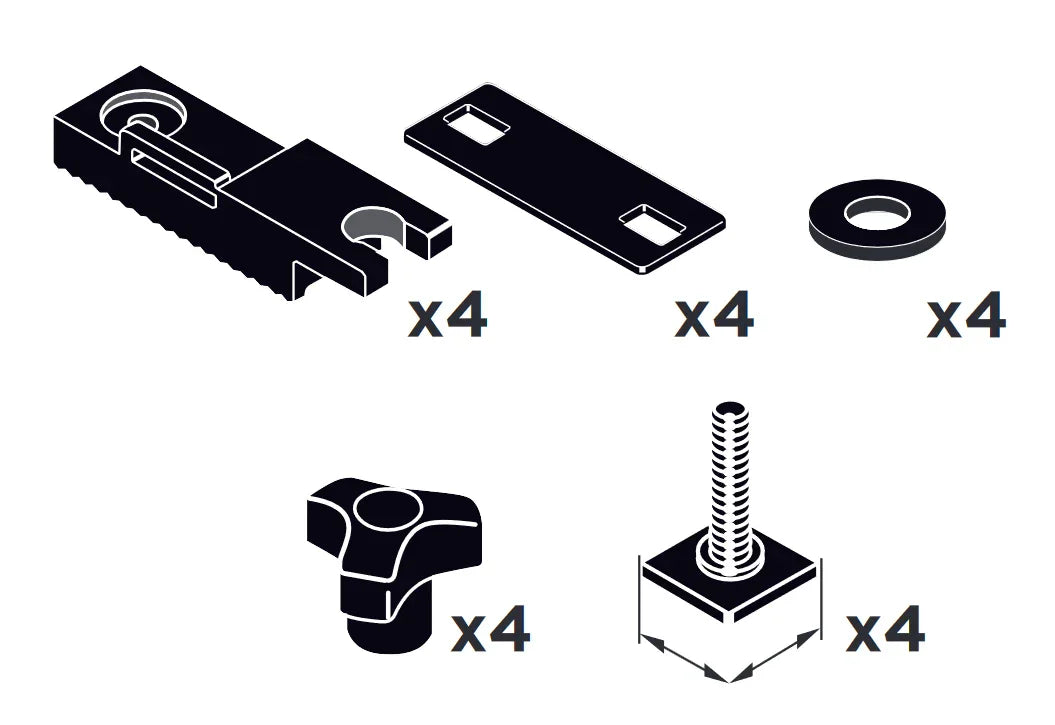 Thule T-Track Adapter 697-1