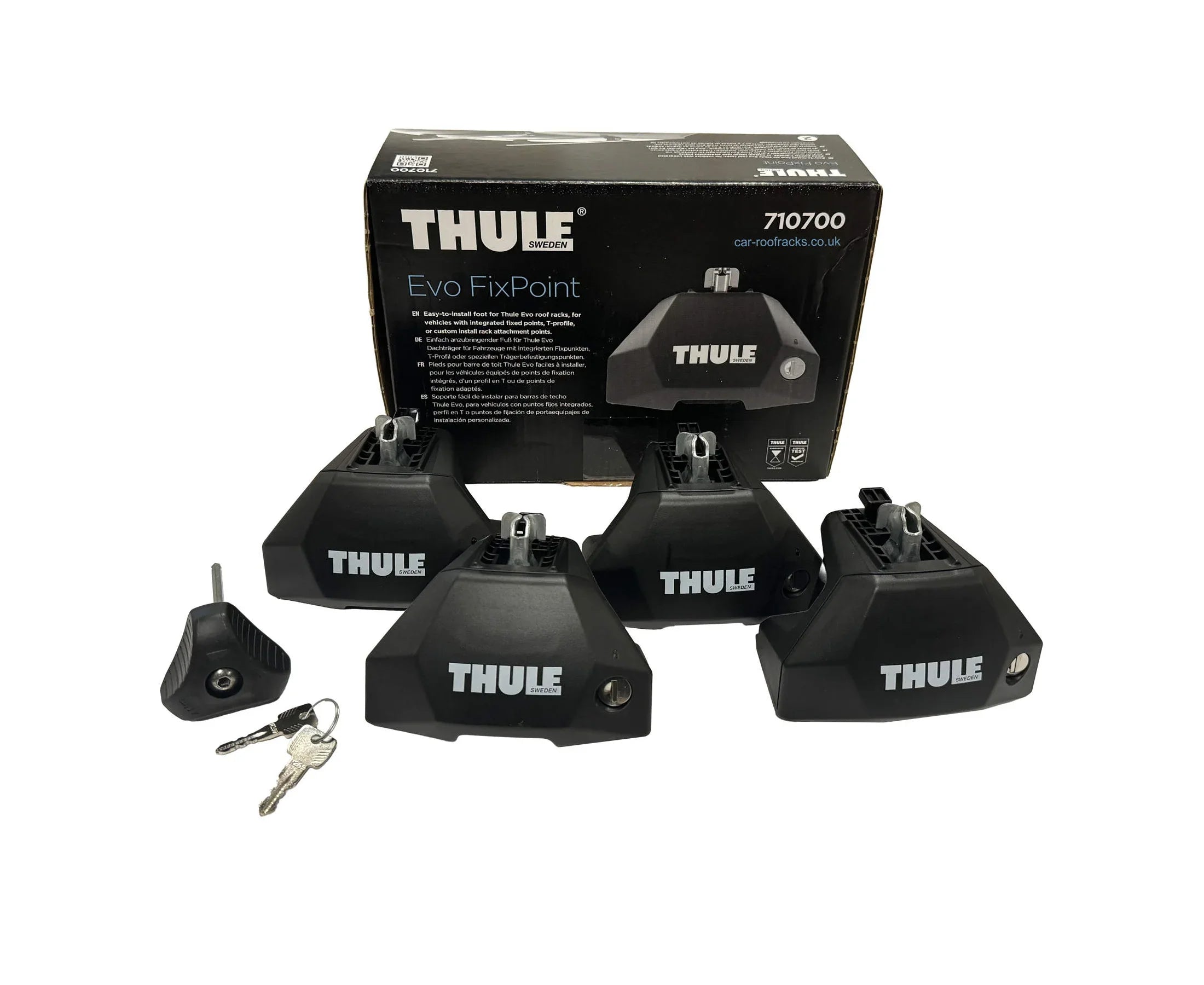 Thule EVO Fix Point Foot Pack 7107 Thule EVO Fix Point Foot Pack 7107