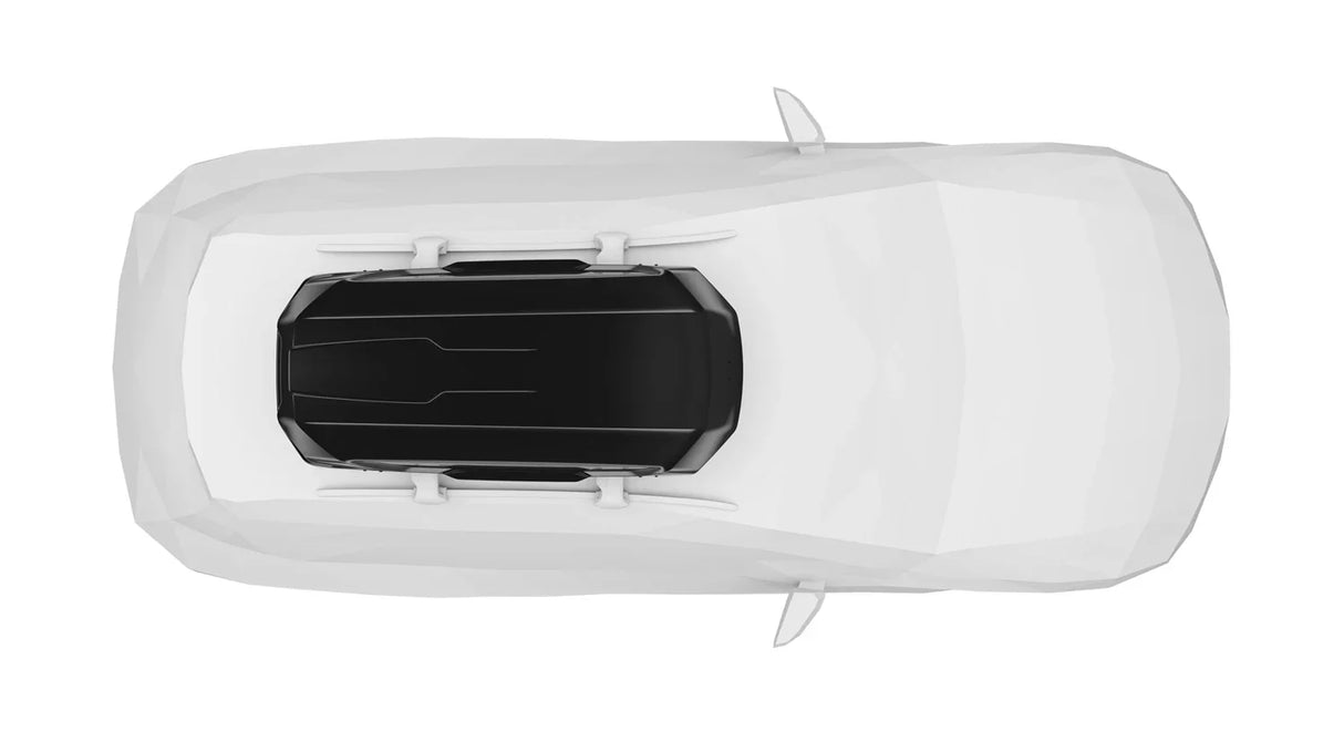 Thule Motion 3 M - top view on car