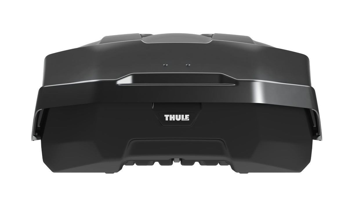 Rear view of the Thule Motion 3 XXL roof box