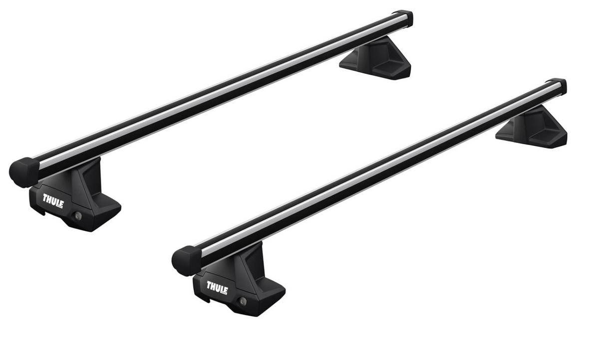Thule ProBar Roof rack to fit FORD Ranger 4-dr Double Cab, 2023 on with 7105 Evo Clamp Foot Pack and fitting kit