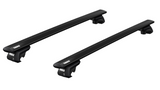 CHRYSLER Voyager/Grand Voyager 5-dr MPV, 1996 - 2000 Roof Rack with WingBar EVO bars and raised rail clamps