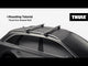 Thule Roof Rack for HYUNDAI Lavita 5-dr MPV, 2001 - 2010 - Raised Roof Rails (Pro Bars)