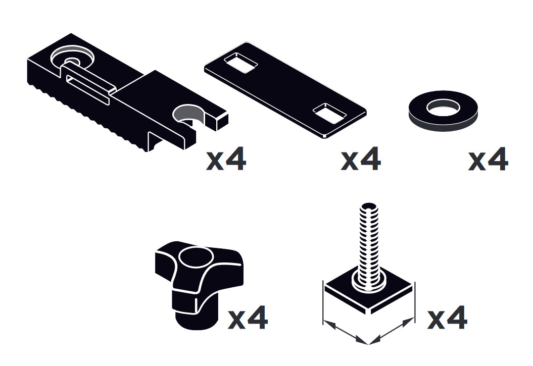Thule T-Track Adapter 697-1