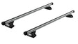 Thule Evo roof bar system for the ISUZU D-Max 4-dr Space Cab, 2020 on with 7106 flush rail foot pack and Thule ProBars
