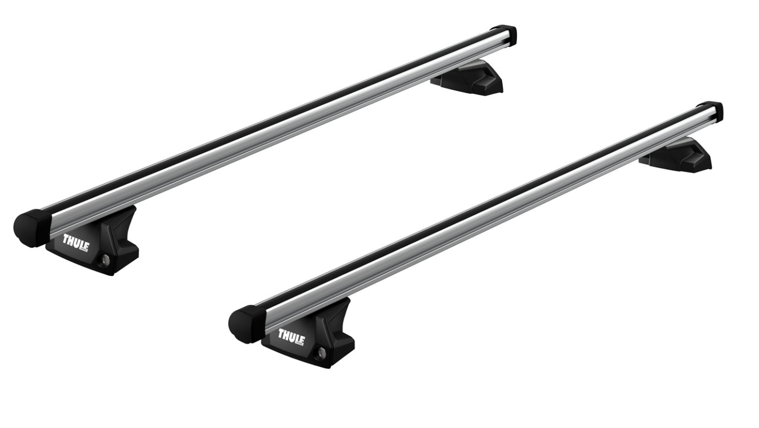 Thule Evo roof bar system for the KIA Sportage 5-dr SUV, 2022 on with 7106 flush rail foot pack and Thule ProBars