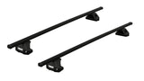 Thule Fix Point Square Roof Bars to fit DACIA Dokker 4-dr Van, 2012 on