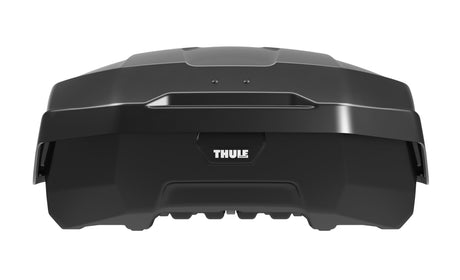 Rear view of the Thule Motion 3 XL size top box