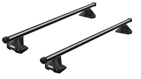 Thule ProBar Roof rack to fit HONDA Civic 5-dr Hatchback, 2017 - 2021 with 7105 Evo Clamp Foot Pack and fitting kit
