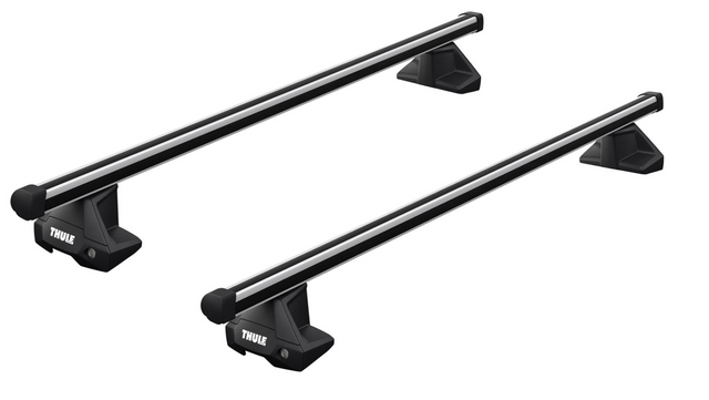 Thule ProBar Roof rack to fit MITSUBISHI Xpander 5-dr MPV, 2019 on with 7105 Evo Clamp Foot Pack and fitting kit