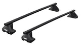 Thule EVO Clamp SquareBar roof bar system for the DAEWOO Lacetti Premiere 4-dr Saloon, 2009 - 2015