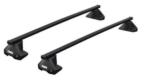 Thule EVO Clamp SquareBar roof bar system for the MG 3 5-dr Hatchback, 2024 on
