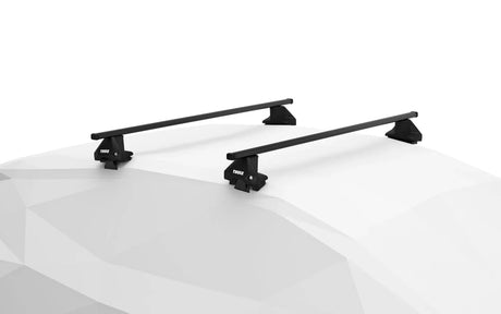 Thule EVO Clamp Roof Bar Rack with SquareBars for ISUZU D-Max 4-dr Crew Cab, 2012 - 2020