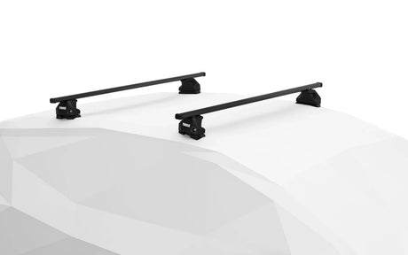Thule Roof Rack with Evo SquareBars and Fixpoint 7107 foot pack to fit ISUZU Como 5-dr Van, 2012 on