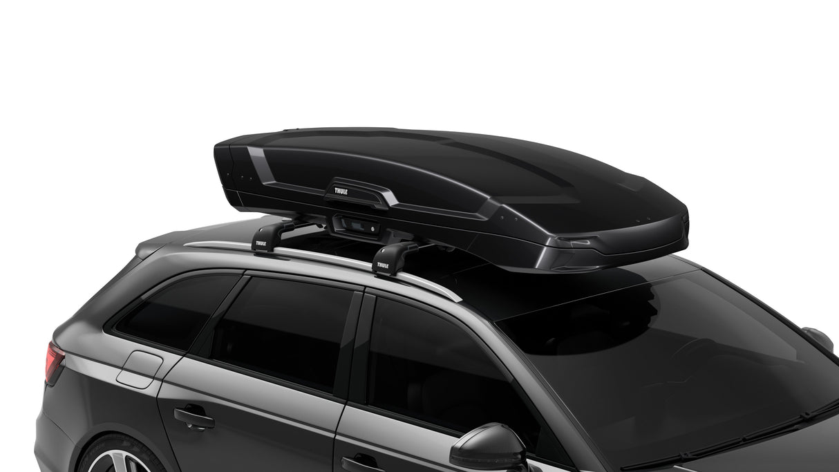 Thule Vector Medium - premium roof box fitted to car roof rack