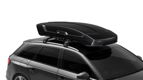 Thule Vector Medium - premium roof box fitted to car roof rack