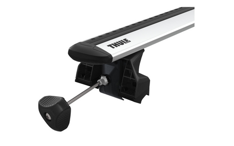 Thule EVO Wingbar with 7106 foot pack uses a torque limited tool for fitting to the MG S5 EV 5-dr SUV, 2025 on