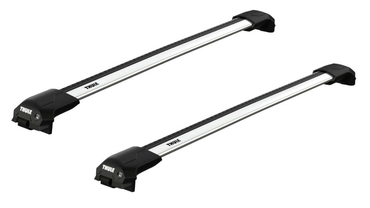 Thule WingBar Edge roof rack for the MAZDA 5 5-dr MPV, 2004 - 2010 with 7204 roof rail foot pack