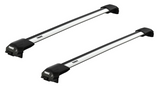 Thule WingBar Edge roof rack for the MITSUBISHI Space Star 5-dr MPV, 1998 - 2005 with 7204 roof rail foot pack