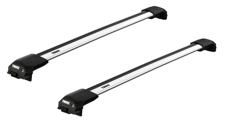 Thule WingBar Edge roof rack for the TOYOTA Previa 5-dr MPV, 2000 - 2005 with 7204 roof rail foot pack