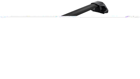 Black Thule WingBar Edge roof bars for the CITROEN C5 Aircross 5-dr SUV, 2025 on including 7205 footpack and black bars