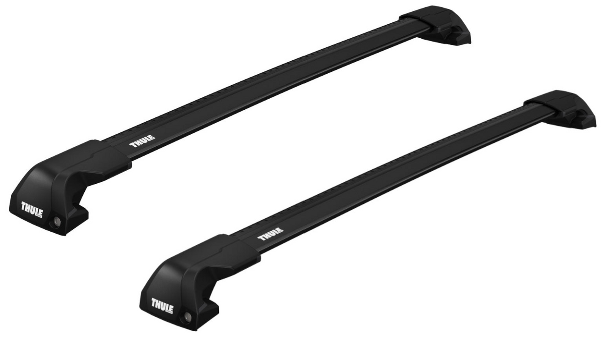 Thule Flush Roof Rail WingBar Edge roof rack for the VAUXHALL Grandland X 5-dr SUV, 2018 on with flush rail 6000 series fitting kit