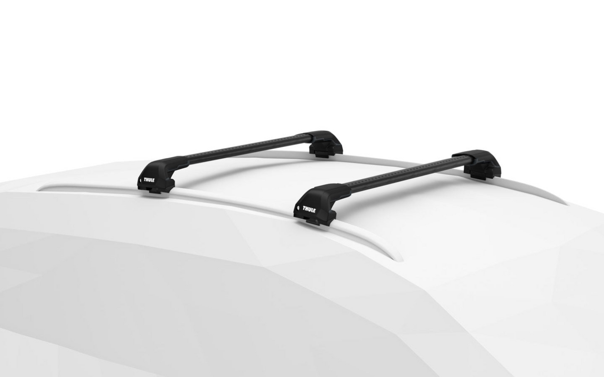 Thule Wingbar Edge roof rack to fit the HYUNDAI Tucson 5-dr SUV, 2015 - 2021 including black edge bars and flush rail feet