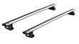 Thule Fixpoint roof rack with aluminium aero Wingbar Evo roof bars to fit the MITSUBISHI L200 Double Cab 4-dr Pickup, 2015 - 2023