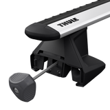 Roof bar system for the HYUNDAI Elantra 4-dr Saloon, 2016 - 2021 inclues the Thule 710500, 145069, 711300