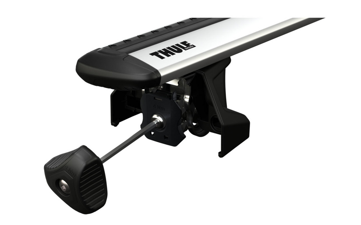 Thule roof rack for the HYUNDAI i40 5-dr Estate, 2011 on includes the Thule 710700, 187028, 711300