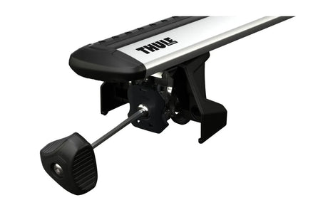 Thule roof rack for the ISUZU Como 5-dr Bus, 2012 on includes the Thule 710700, 187123, 711400