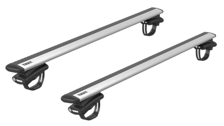 Thule Wingbar Evo Roof Rack for oversized roof rails including the SSANGYONG Rexton 5-dr SUV, 2018 on